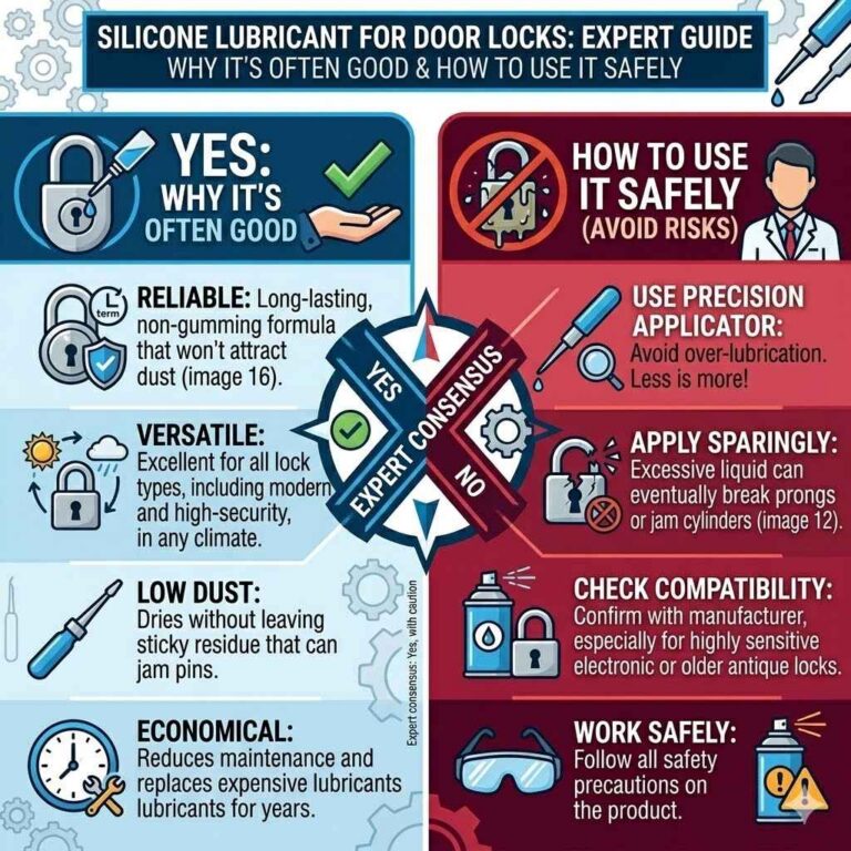 Is Silicone Lubricant Good for Door Locks Expert Guide