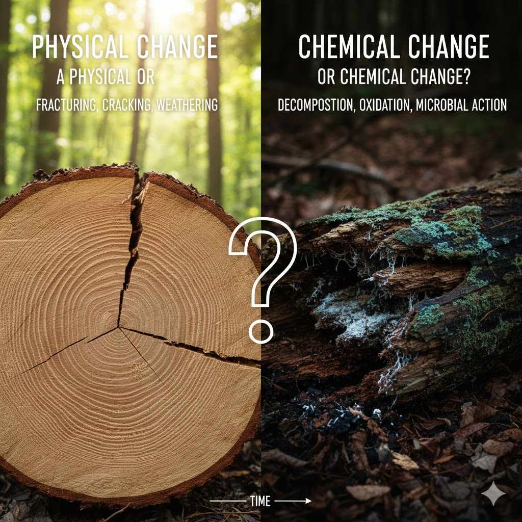 Is Wood Rotting a Physical or Chemical Change