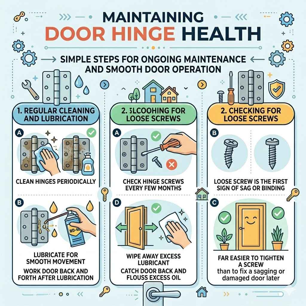 Maintaining Door Hinge Health