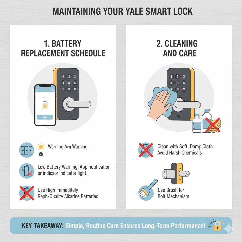 Maintaining Your Yale Smart Lock