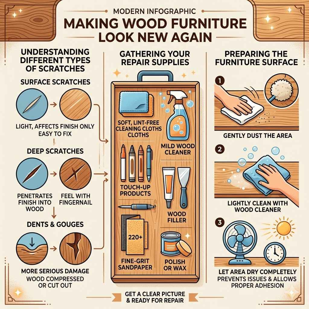 Making Wood Furniture Look New Again