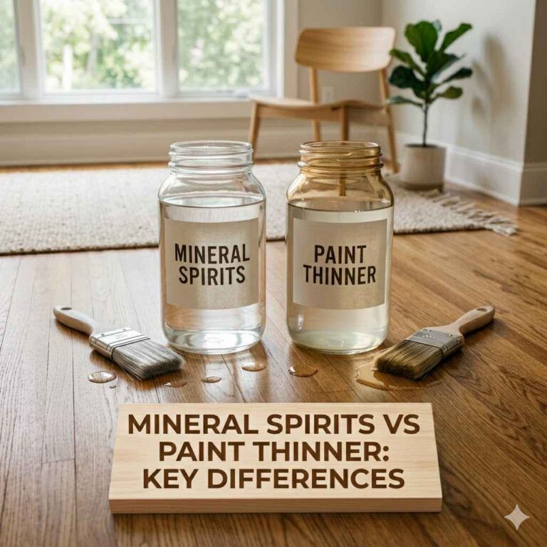 Mineral Spirits vs Paint Thinner