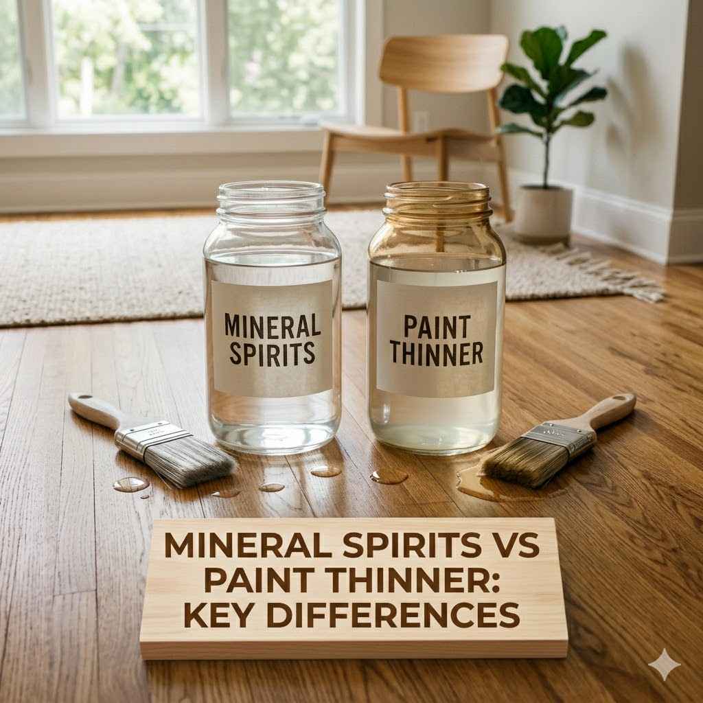 Mineral Spirits vs Paint Thinner
