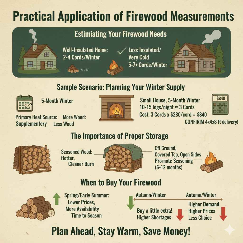 Practical Application of Firewood Measurements