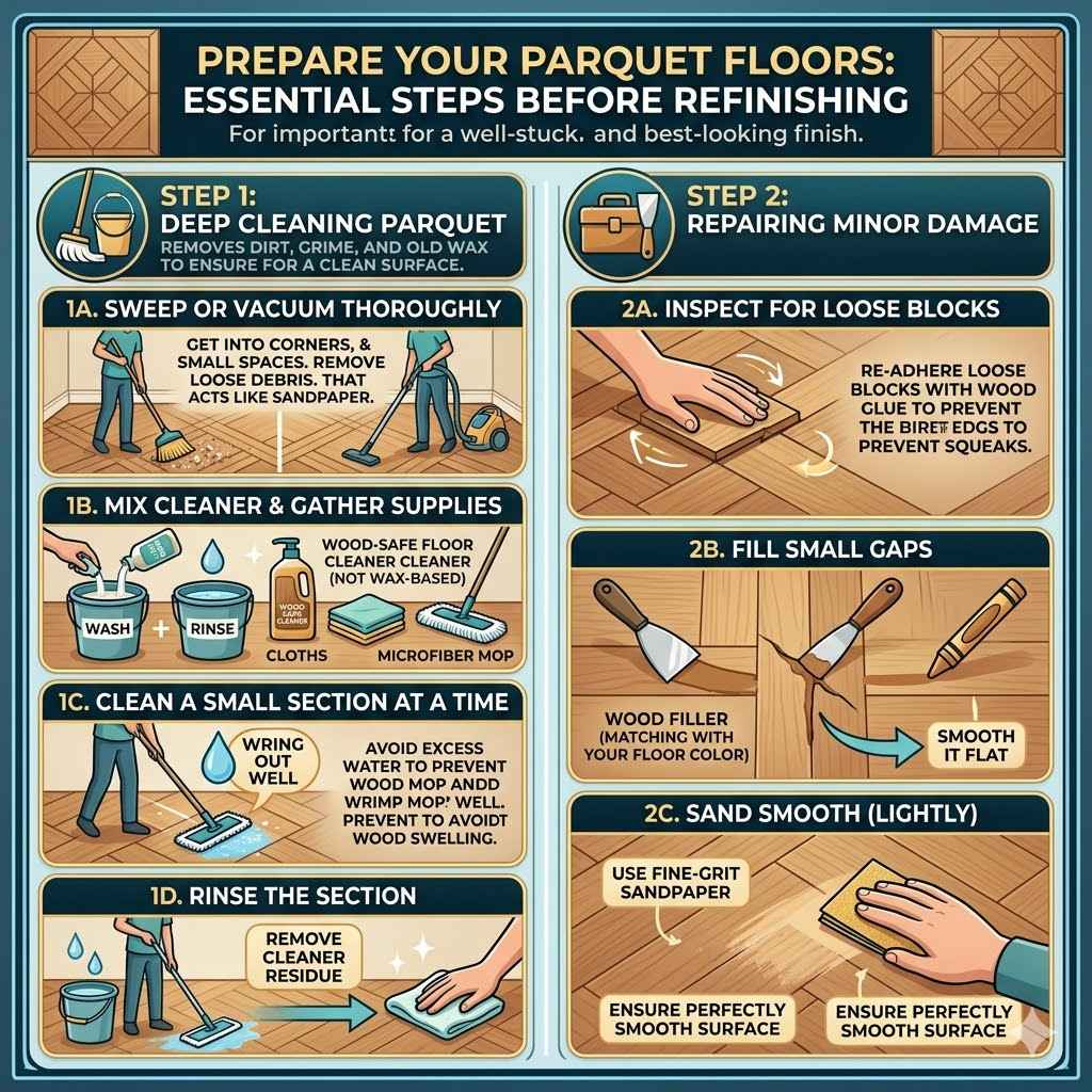 Prepare Your Parquet Floors