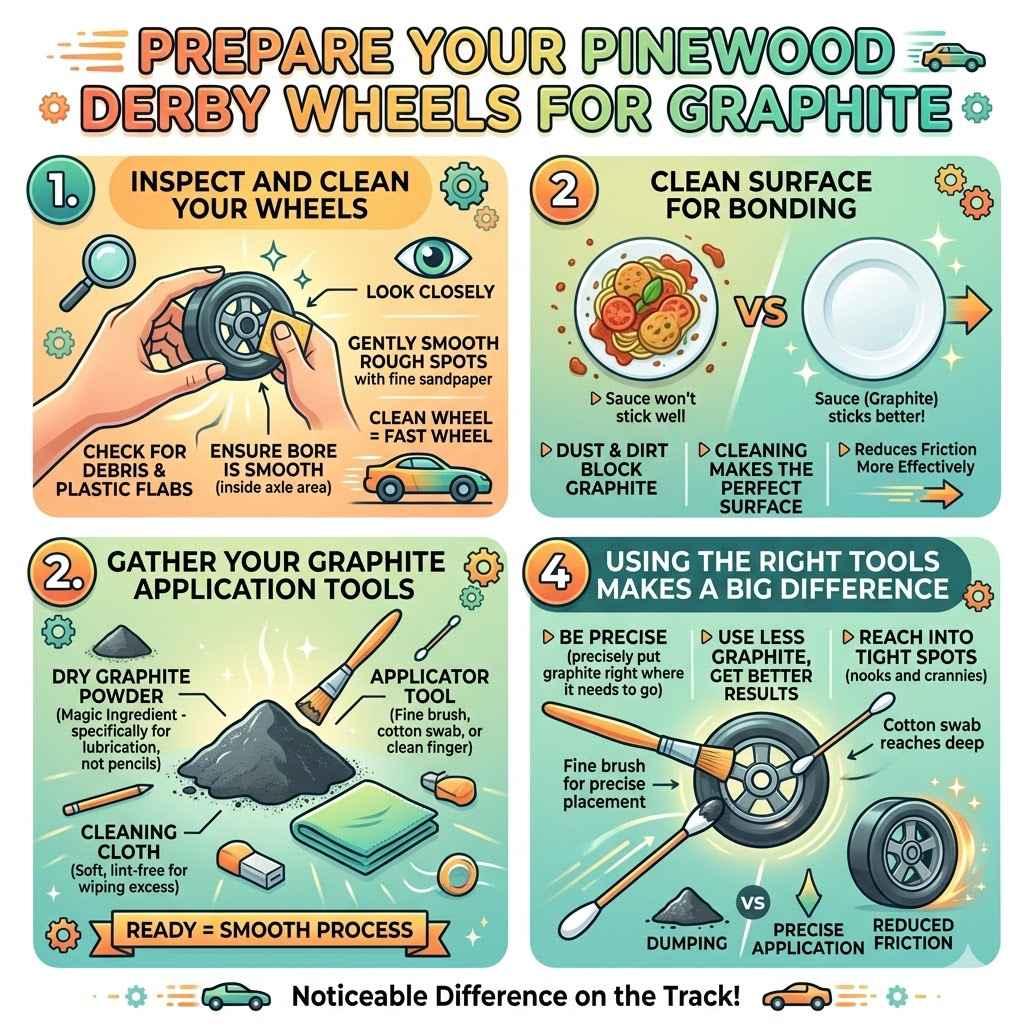 Prepare Your Pinewood Derby Wheels For Graphite