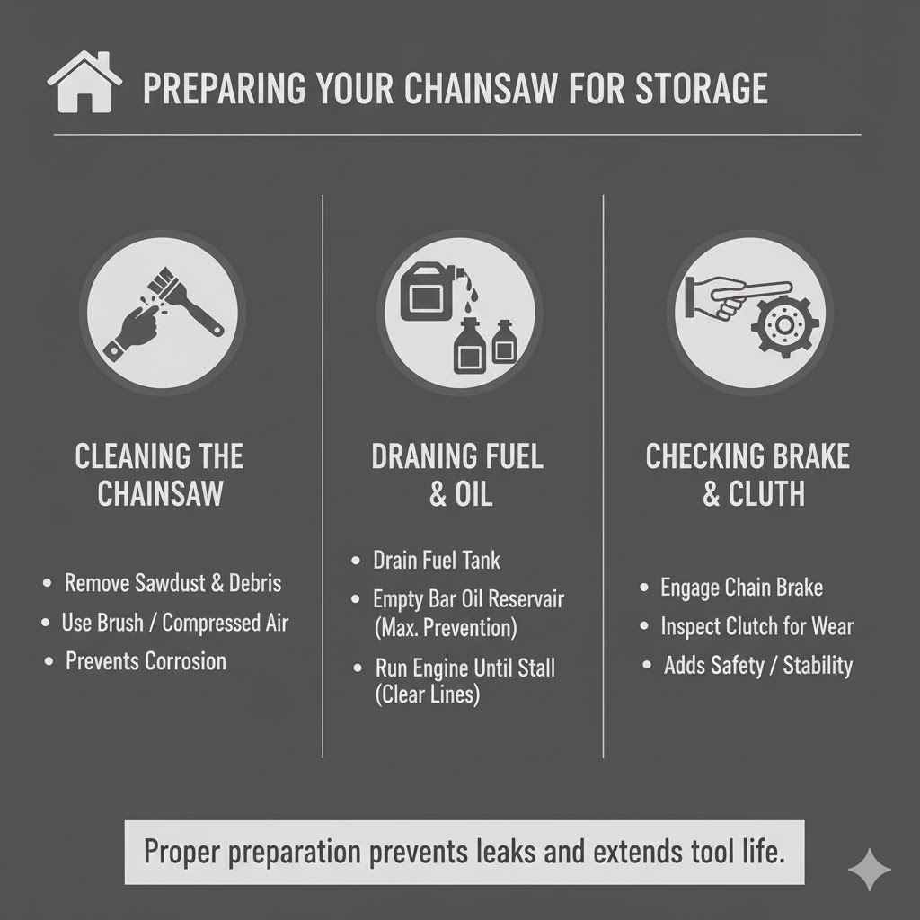 Preparing Your Chainsaw for Storage