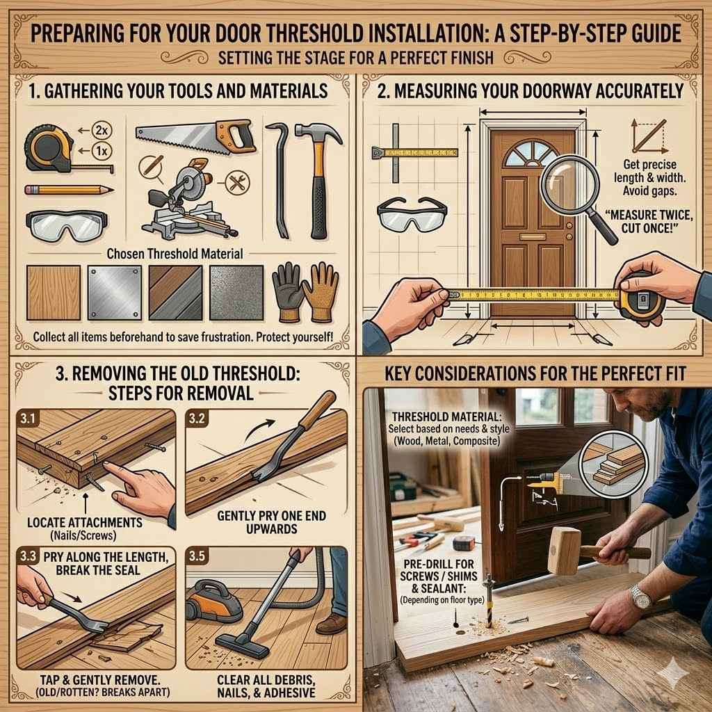 Preparing for Your Door Threshold Installation