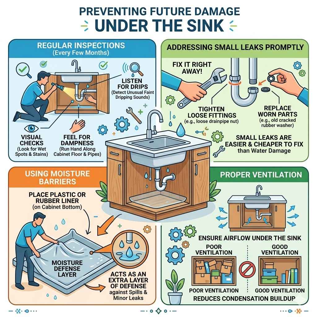 Preventing Future Damage Under the Sink