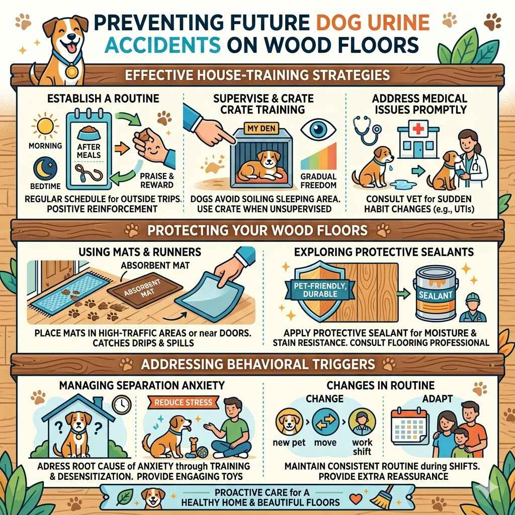Preventing Future Dog Urine Accidents on Wood Floors
