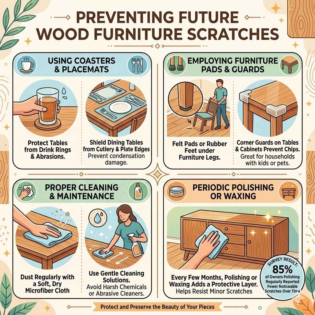 Preventing Future Wood Furniture Scratches