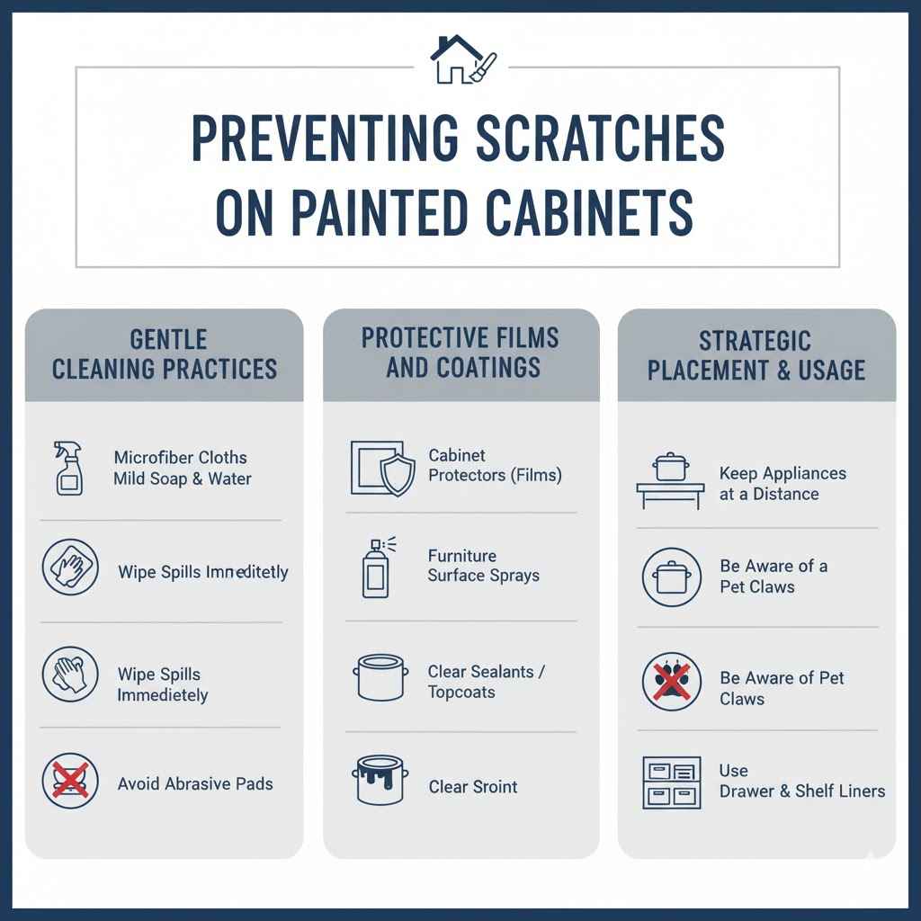 Preventing Scratches on Painted Cabinets