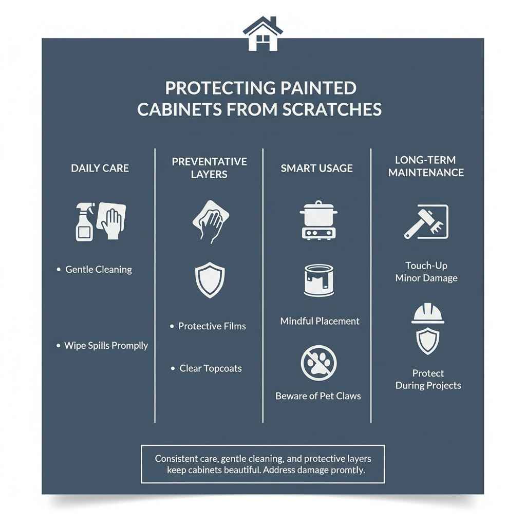 Protecting Painted Cabinets from Scratches