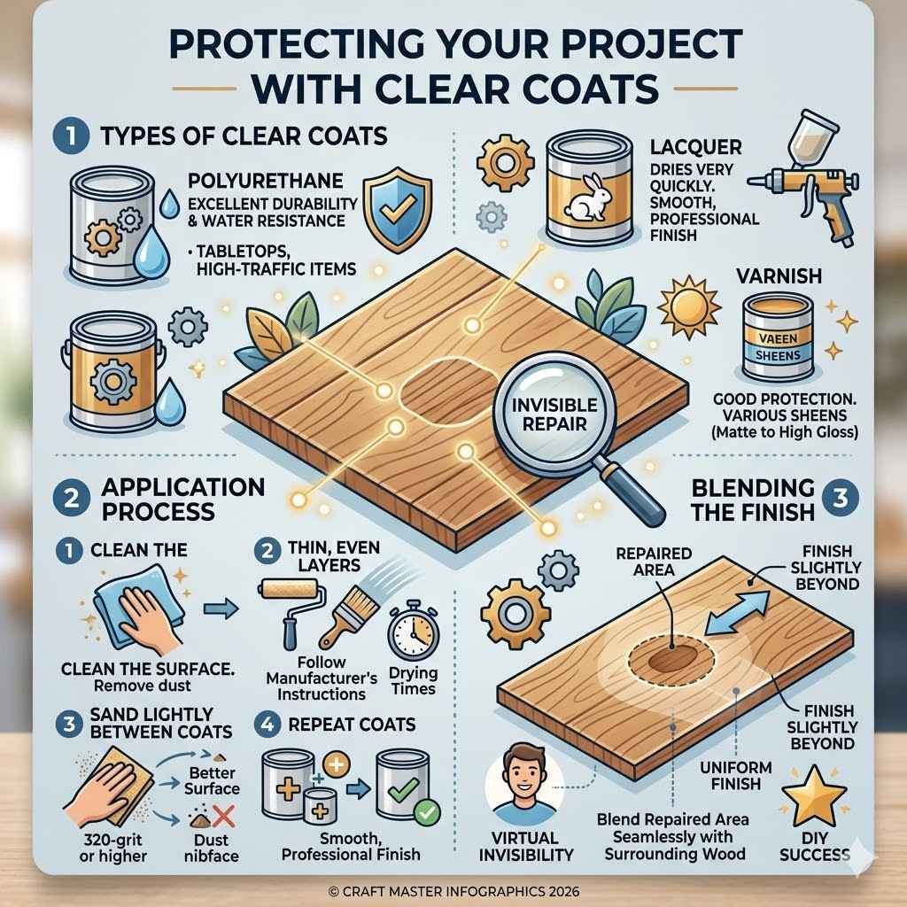 Protecting Your Project With Clear Coats