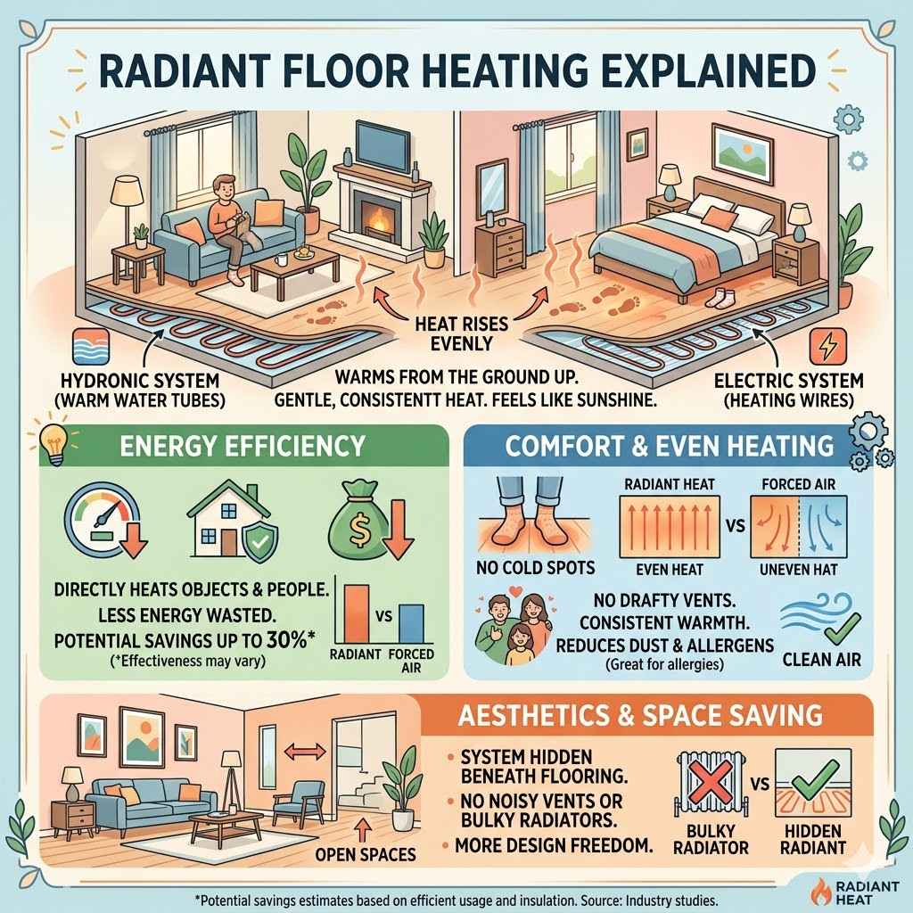 Radiant Floor Heating Explained