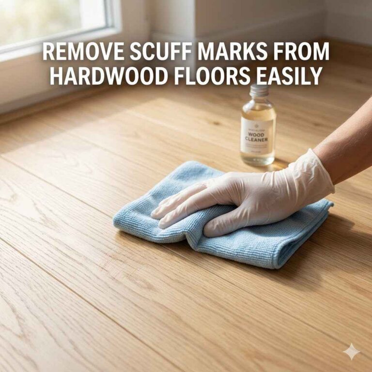 Remove Scuff Marks From Hardwood Floors Easily