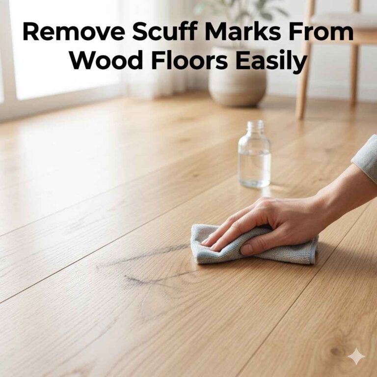 Remove Scuff Marks From Wood Floors Easily