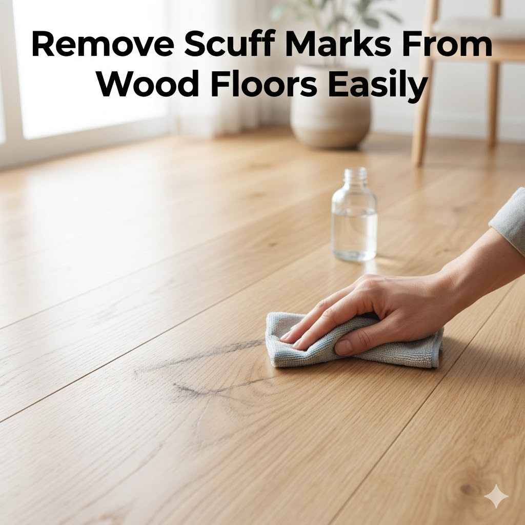 Remove Scuff Marks From Wood Floors Easily