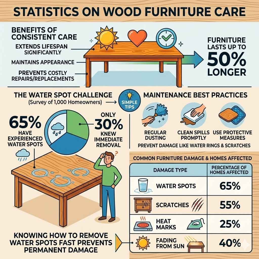 Statistics on Wood Furniture Care