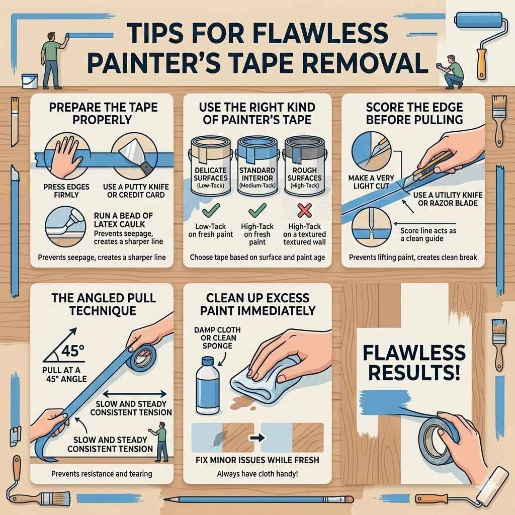Tips for Flawless Tape Removal