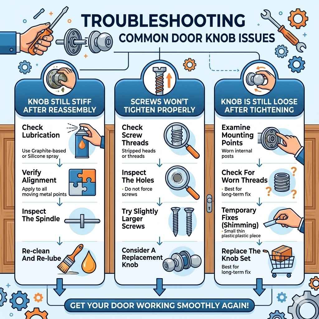 Troubleshooting Common Door Knob Issues