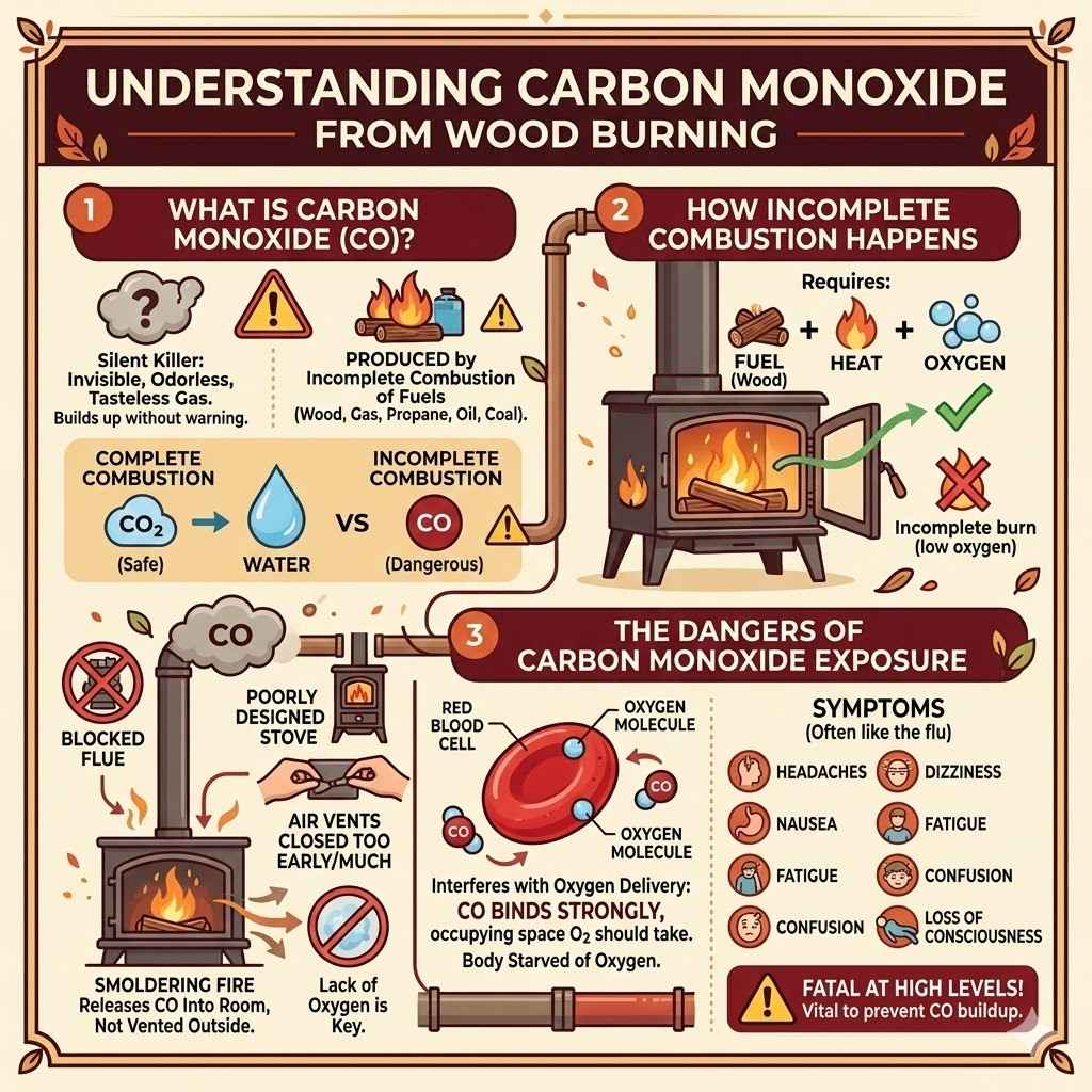 Understanding Carbon Monoxide From Wood Burning