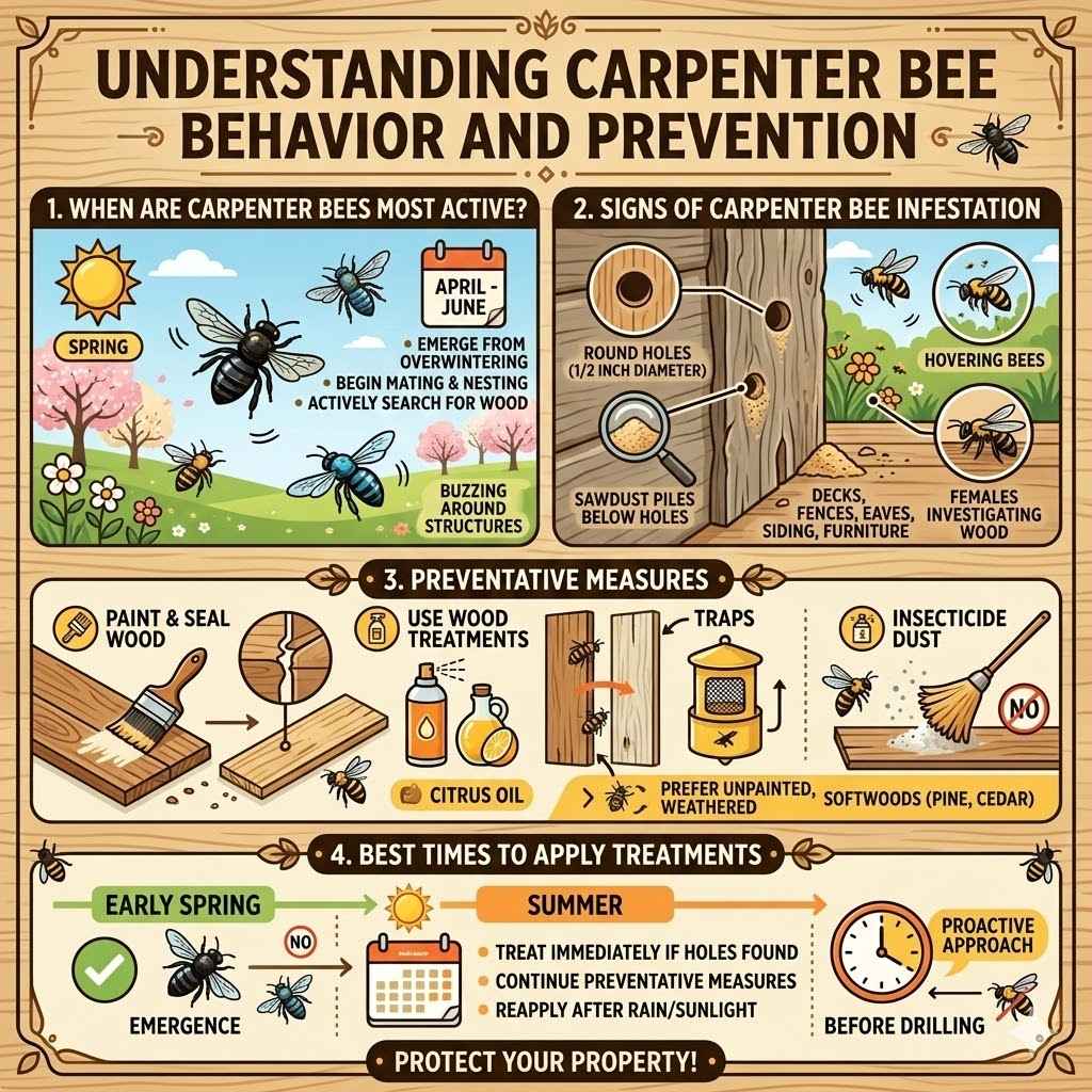 Understanding Carpenter Bee Behavior And Prevention