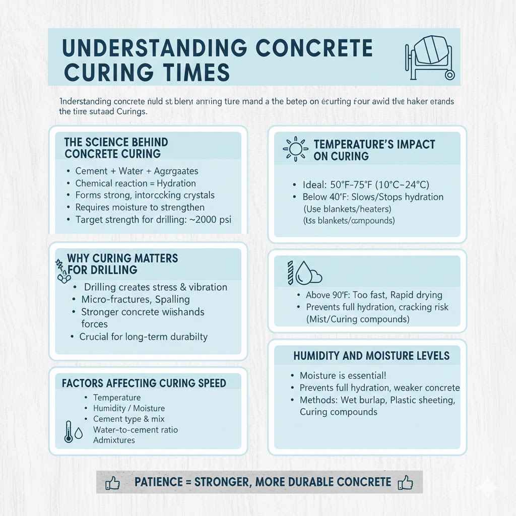 Understanding Concrete Curing Times