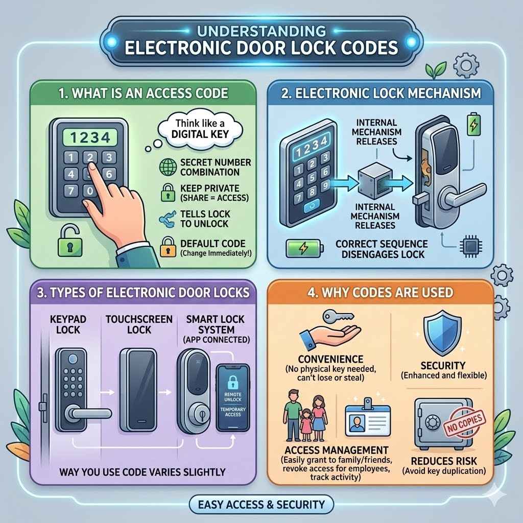 Understanding Electronic Door Lock Codes