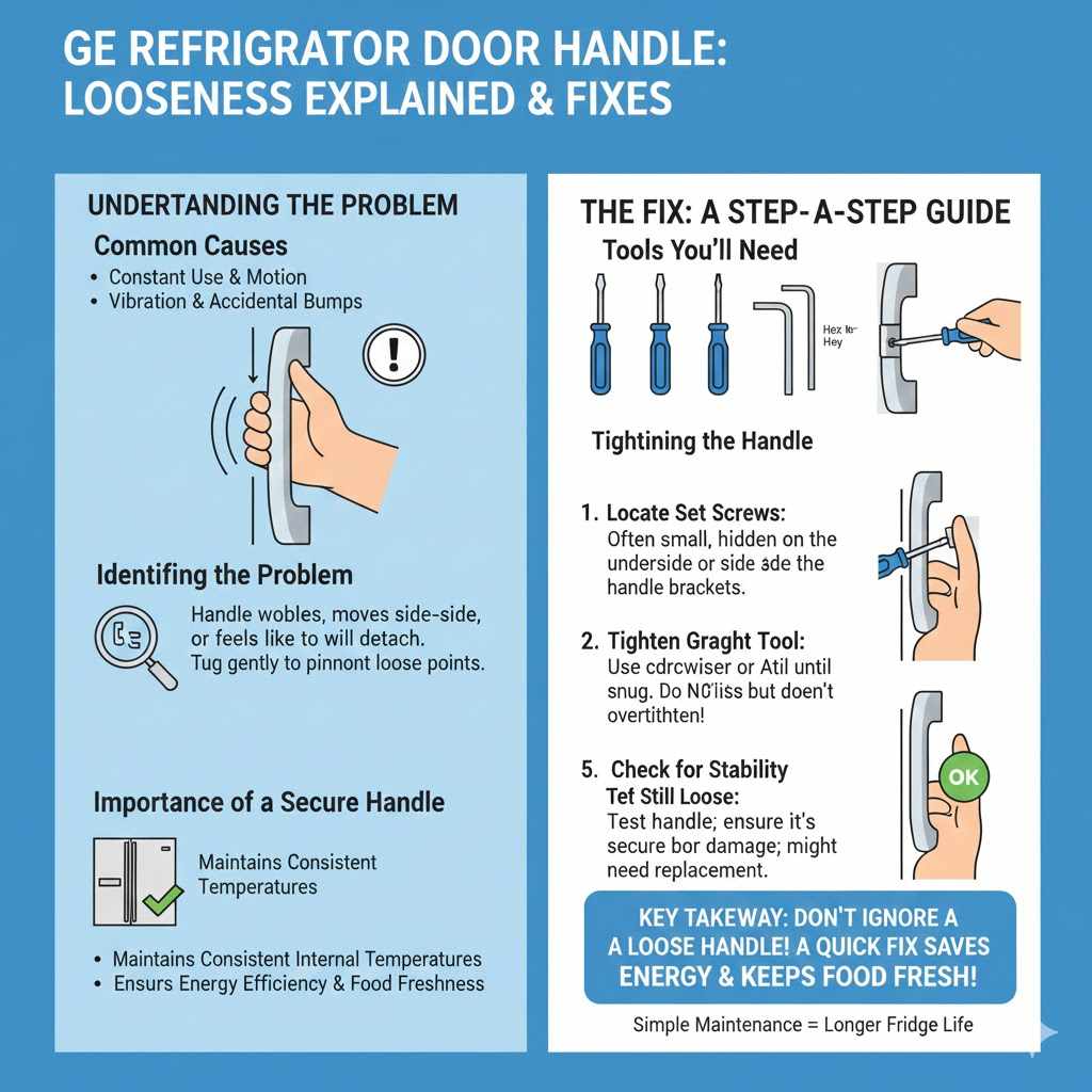Understanding GE Refrigerator Door Handle Looseness