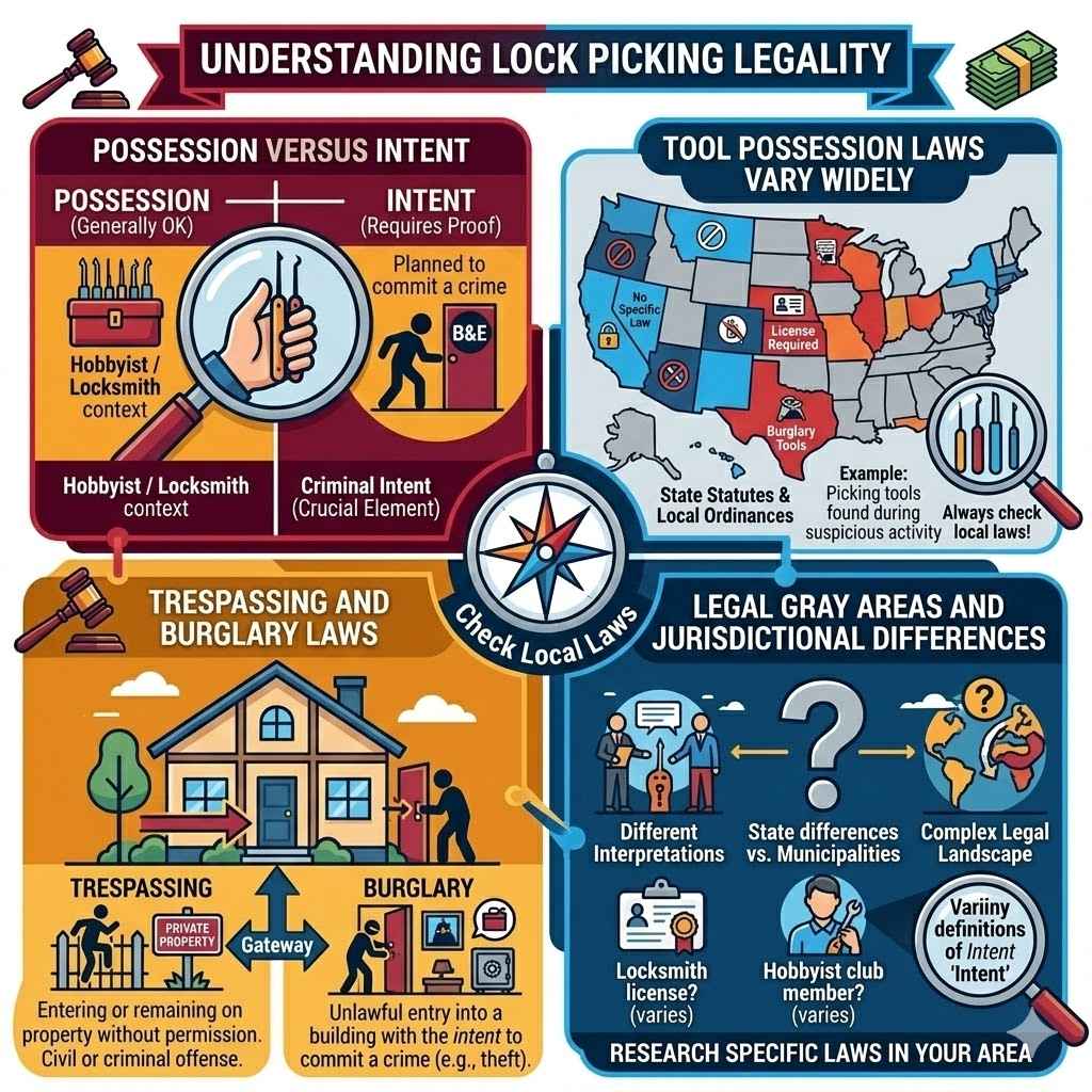 Understanding Lock Picking Legality
