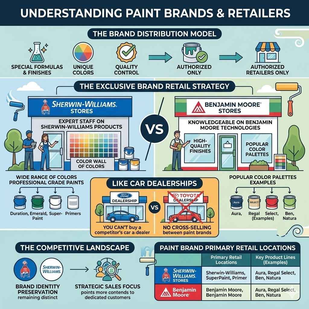 Understanding Paint Brands and Retailers