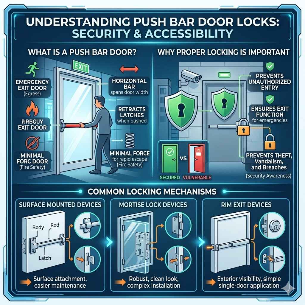 Understanding Push Bar Door Locks