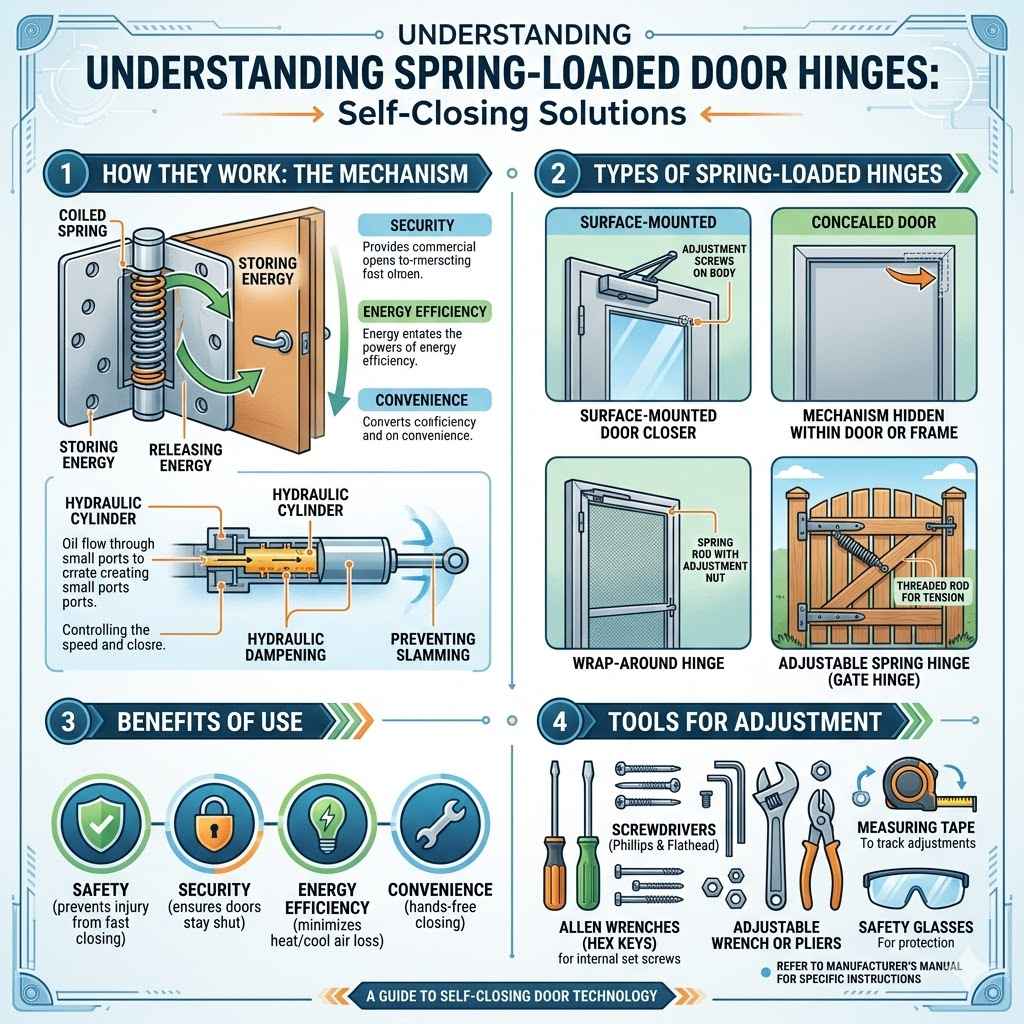 Understanding Spring-Loaded Door Hinges