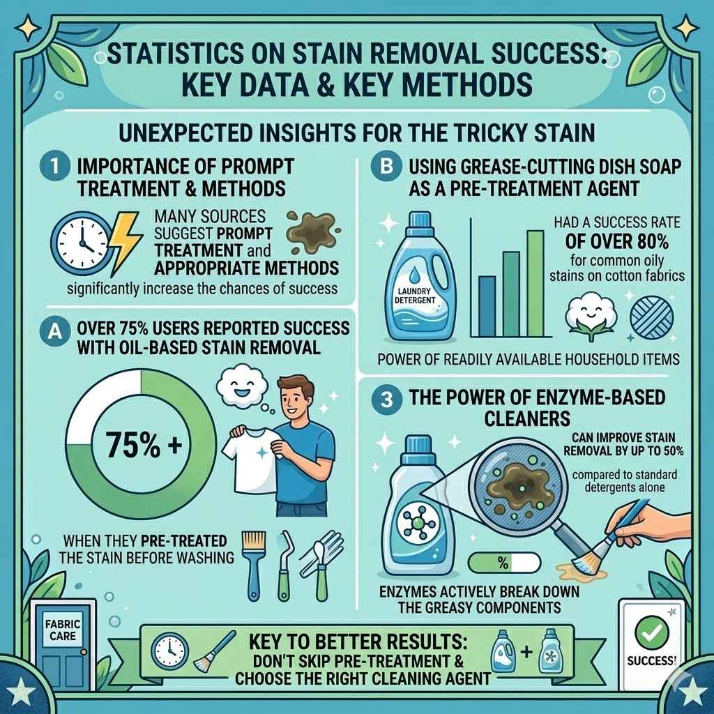 Statistics on Stain Removal Success