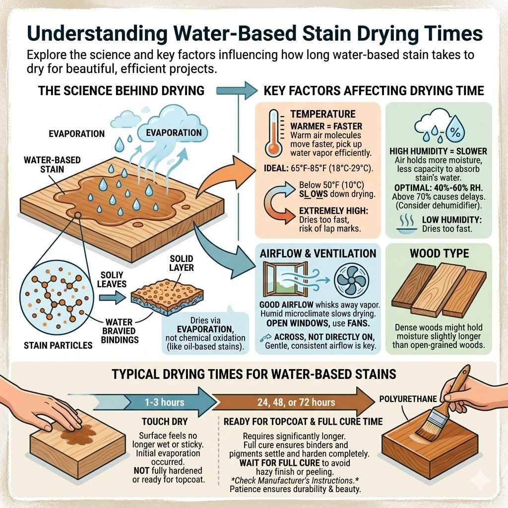 Understanding Water-Based Stain Drying Times