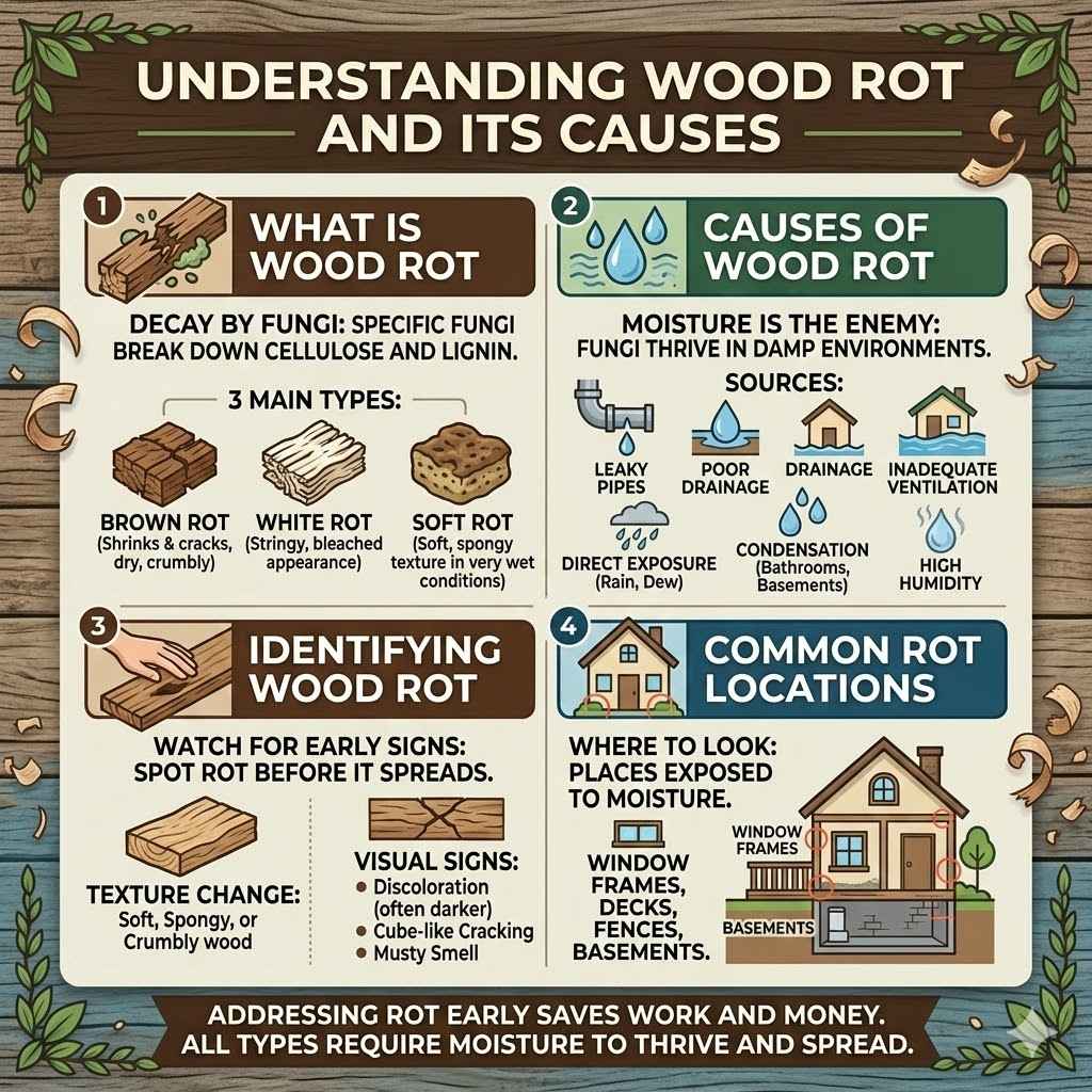 Understanding Wood Rot and Its Causes