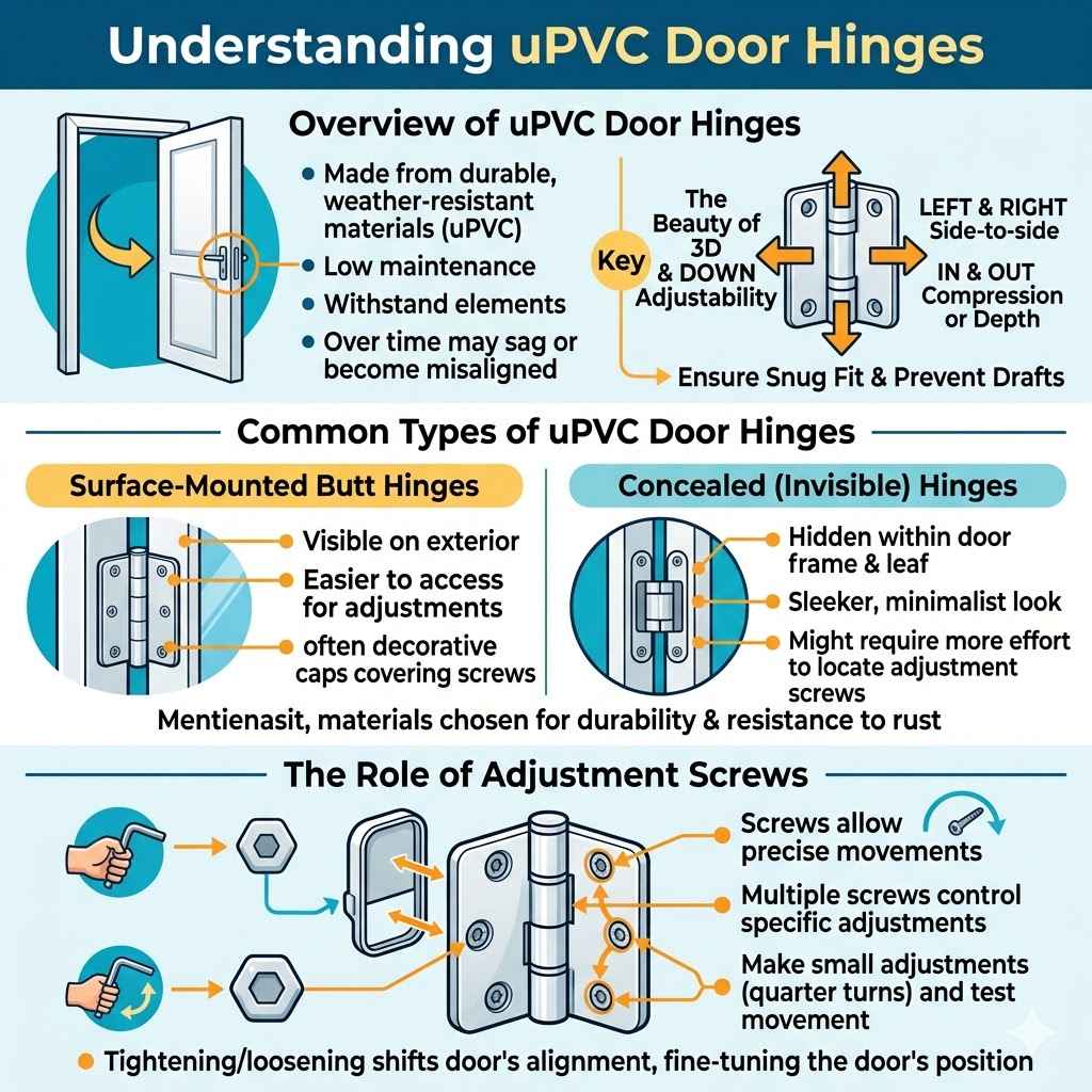 Understanding uPVC Door Hinges