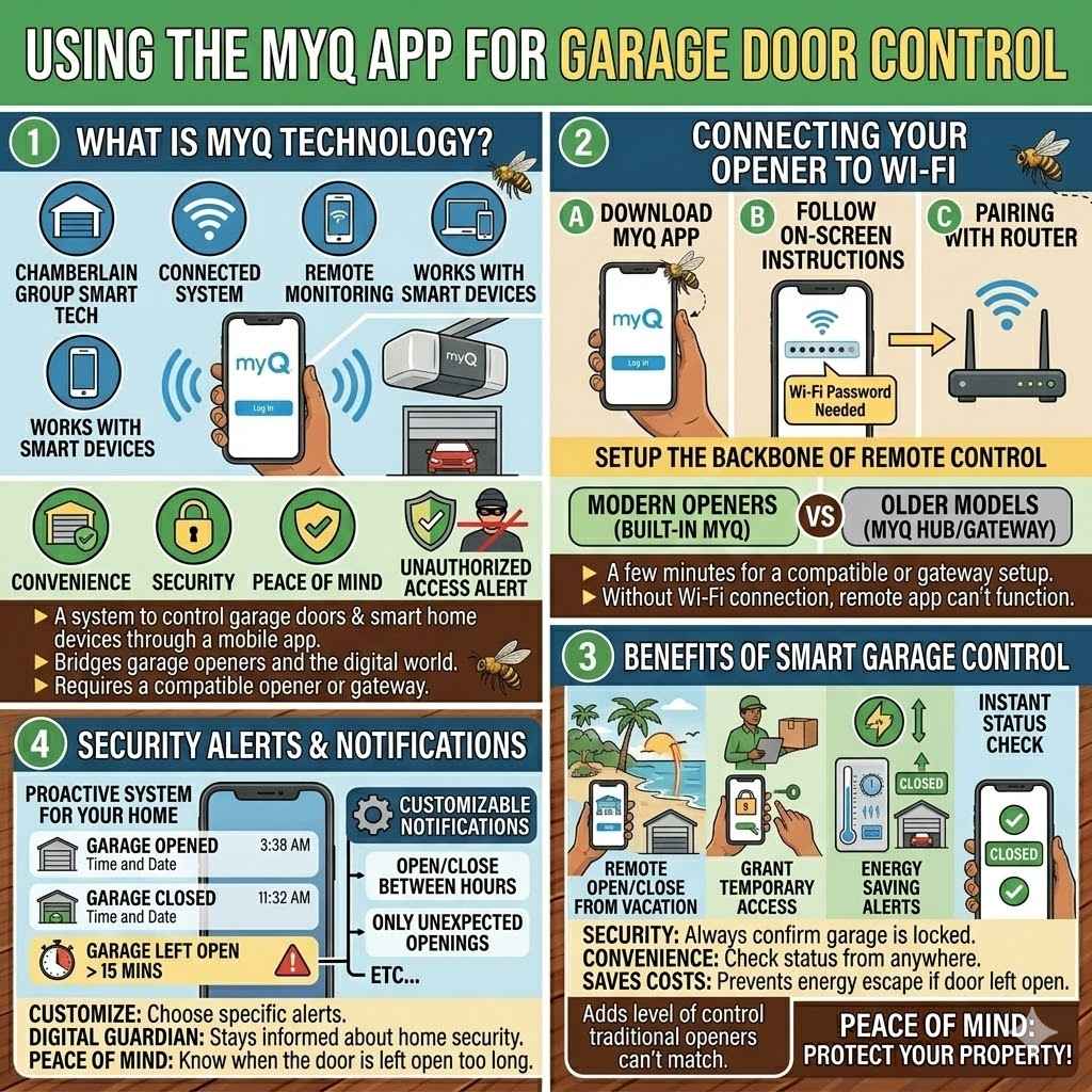 Using the MyQ App For Garage Door Control