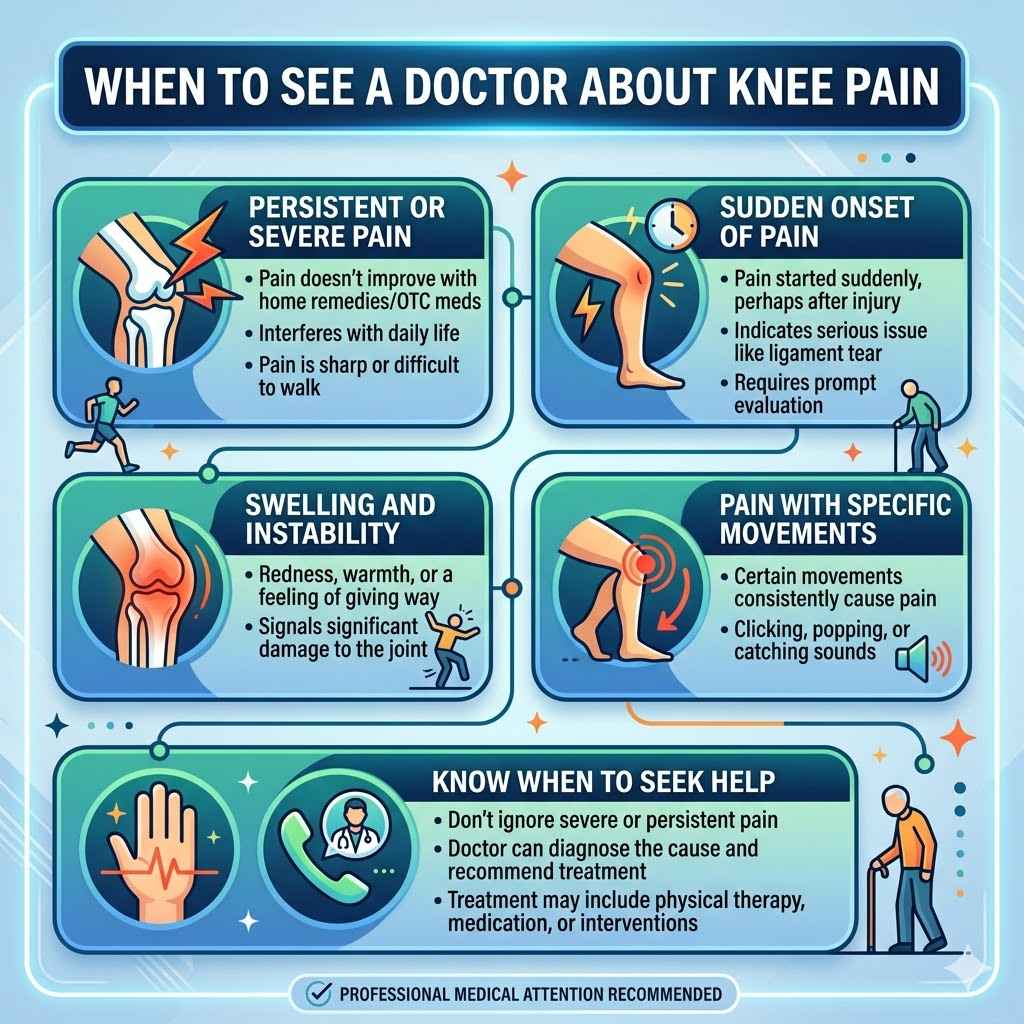 When To See A Doctor About Knee Pain