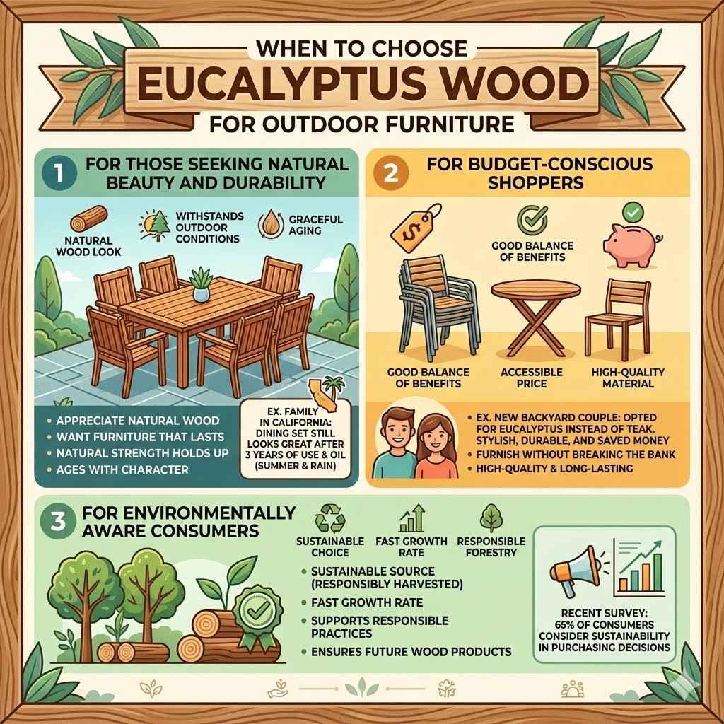 When to Choose Eucalyptus Wood