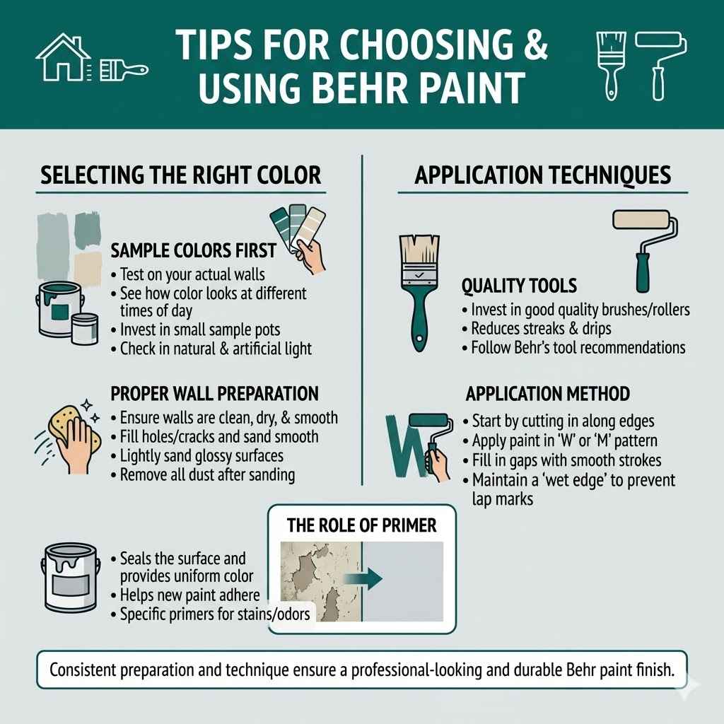 Tips for Choosing and Using Behr Paint