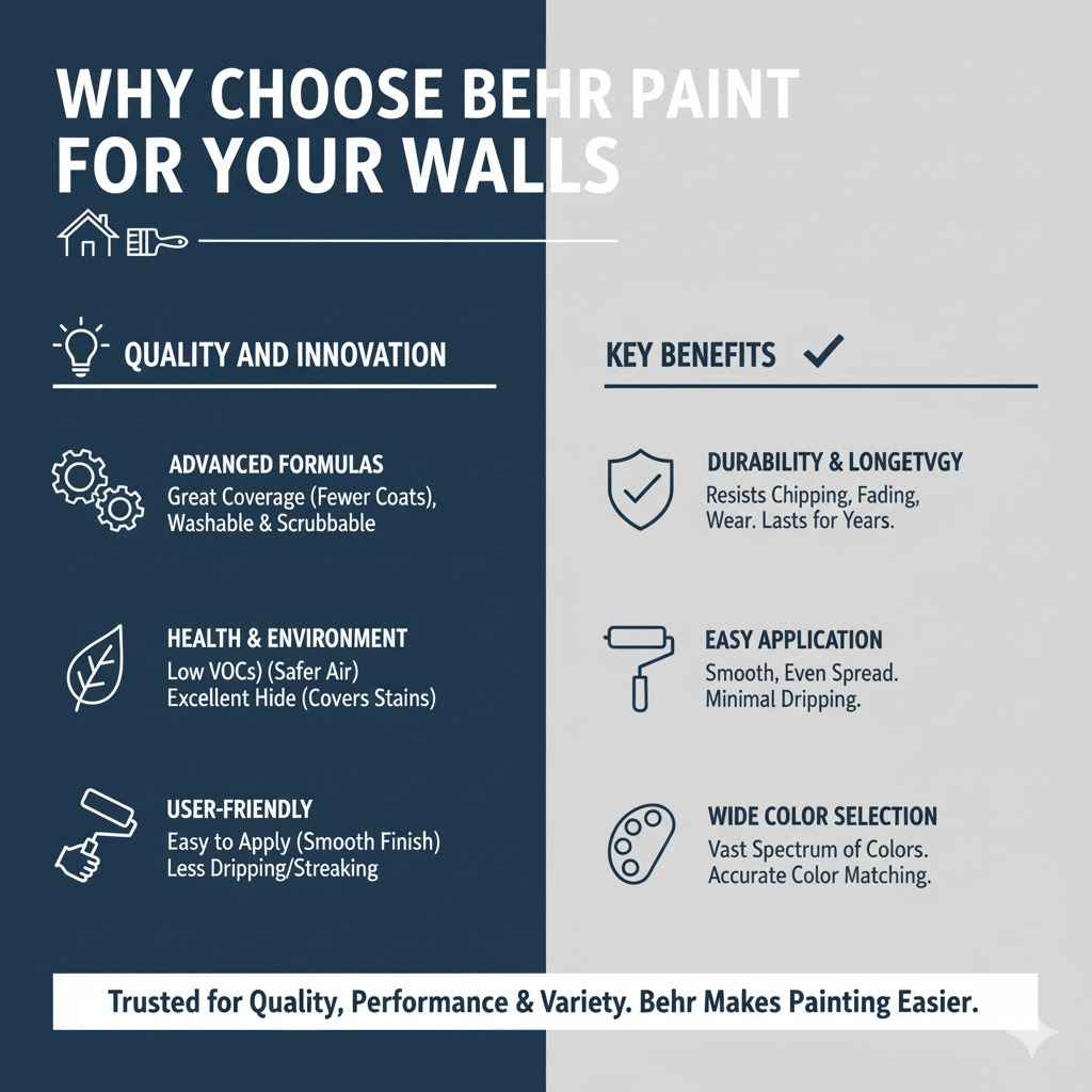Why Choose Behr Paint for Your Walls