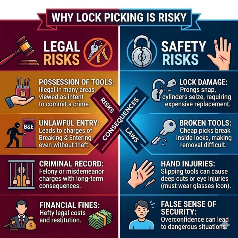 Why Lock Picking Is Risky Legal & Safety Facts