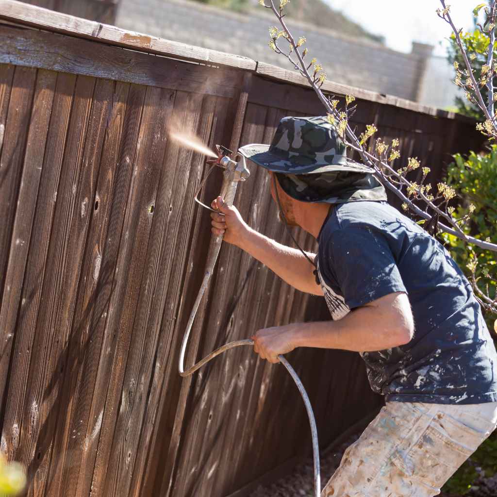 Solid Stain vs Paint Best for Old Wood Fence