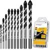 10-piece masonry and concrete drill bit set