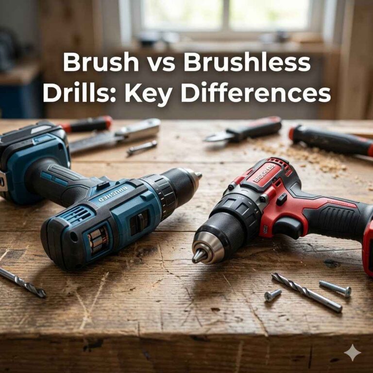 Brush vs Brushless Drills