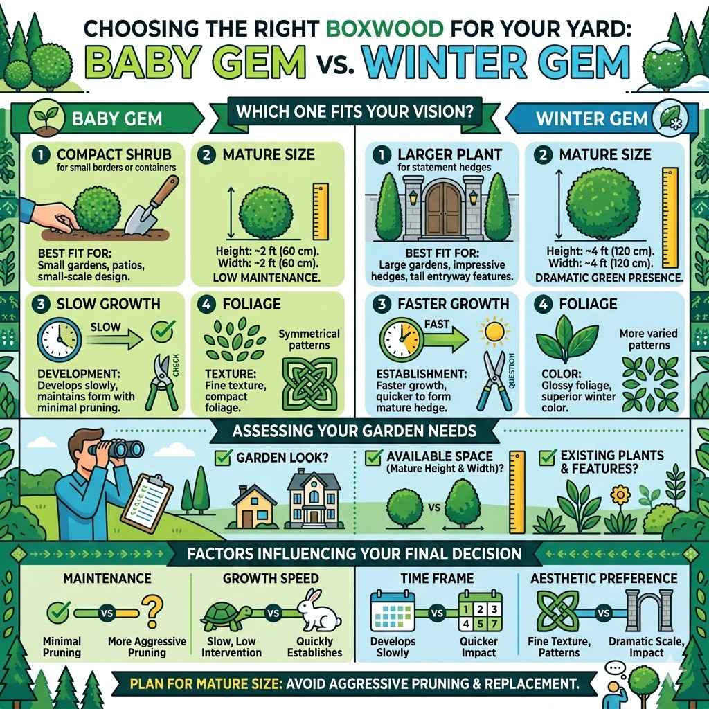 Choosing the Right Boxwood for Your Yard
