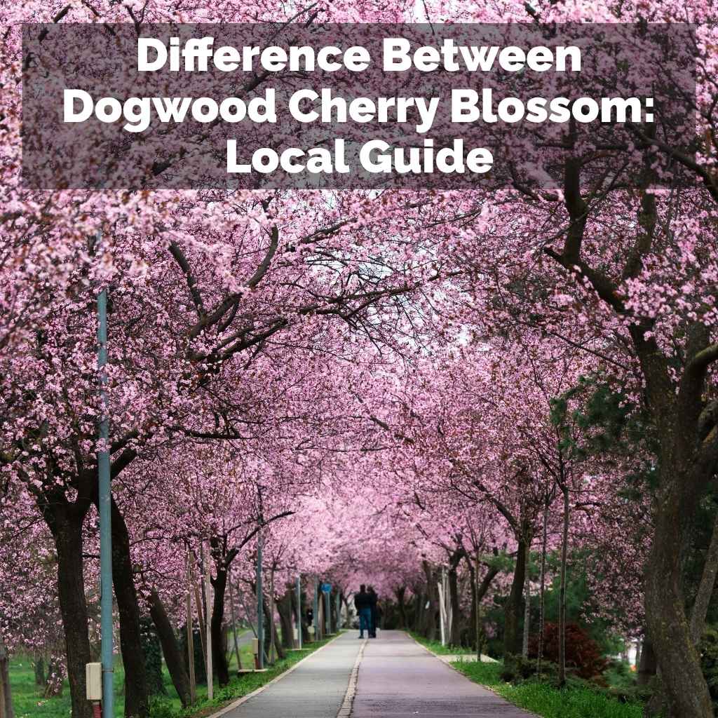 Difference Between Dogwood Cherry Blossom