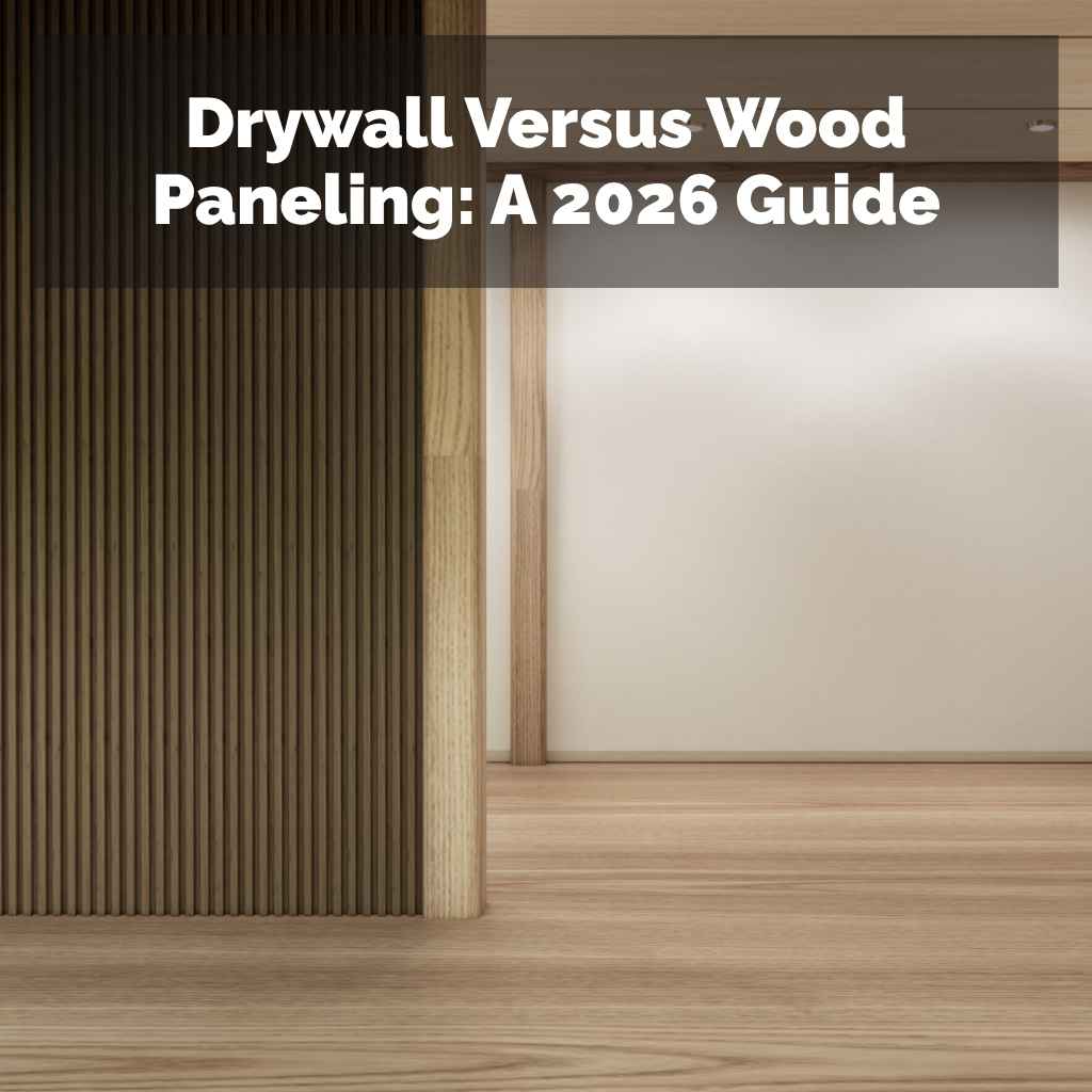 Drywall Versus Wood Paneling